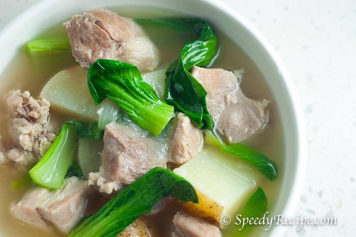 Filipino Pork Nilaga Soup Recipe