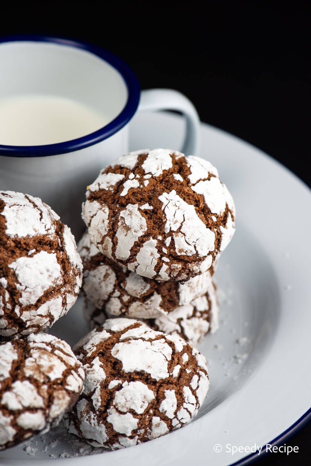 Chocolate crinkles