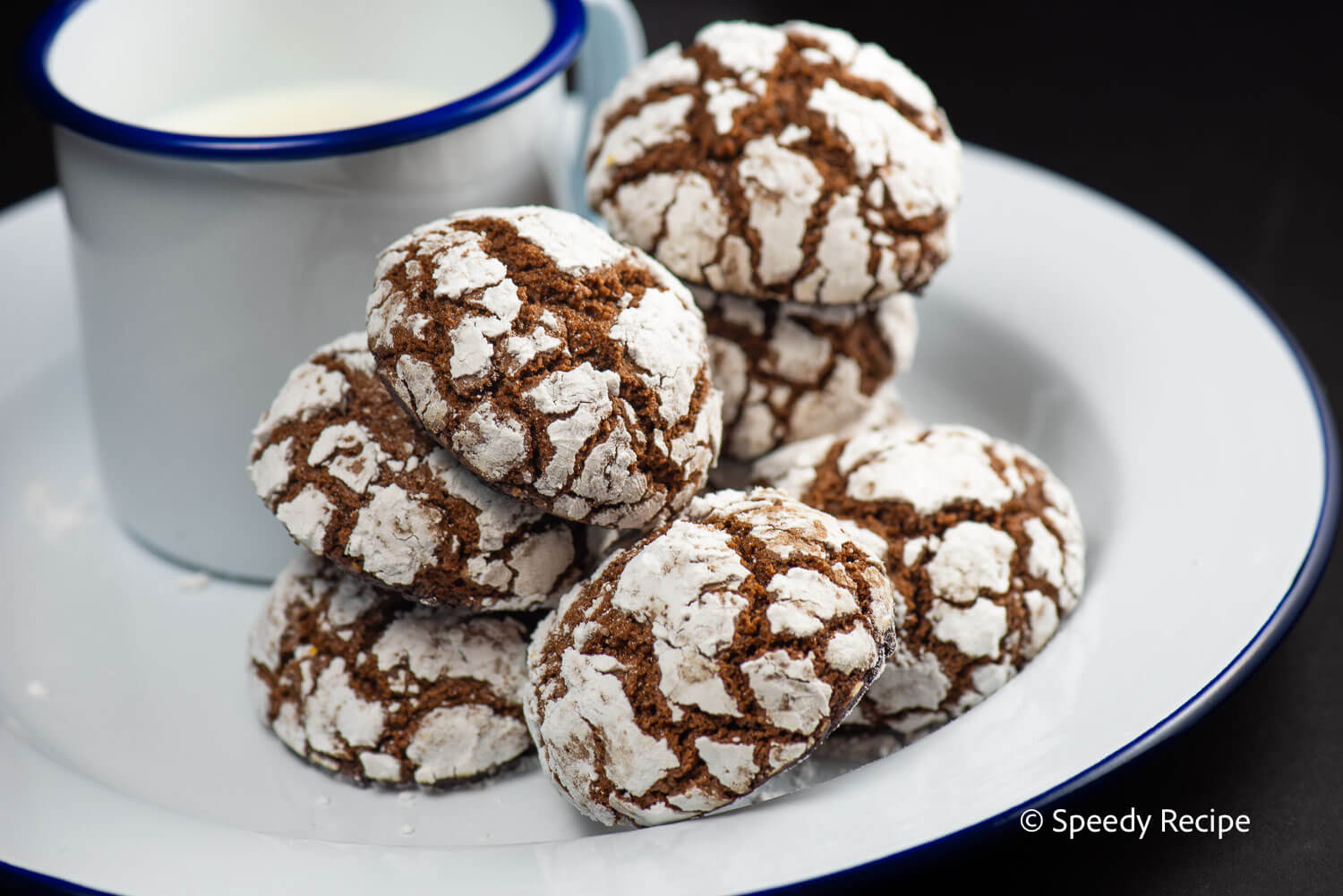Chocolate crinkles recipe
