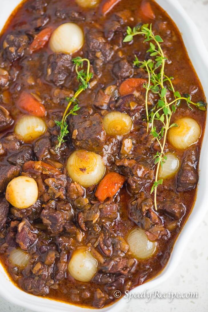 How To Cook Beef Bourguignon 