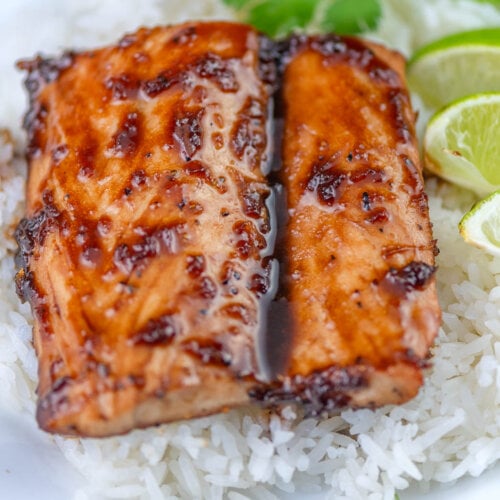 Glazed fish bake