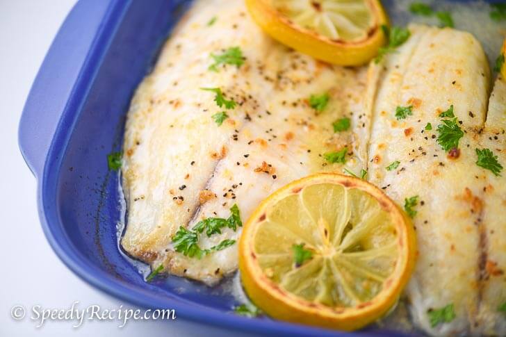 for baked recipes tilapia oven speedyrecipe.com Butter Lemon  Tilapia Baked Recipe