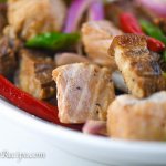 Grilled Pork Belly and Tuna Kilawin