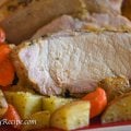 How to Cook Roasted Pork Loin with Potato and Carrots