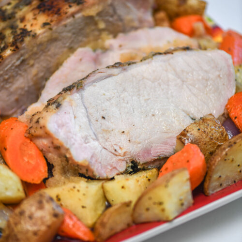 Roasted pork recipe