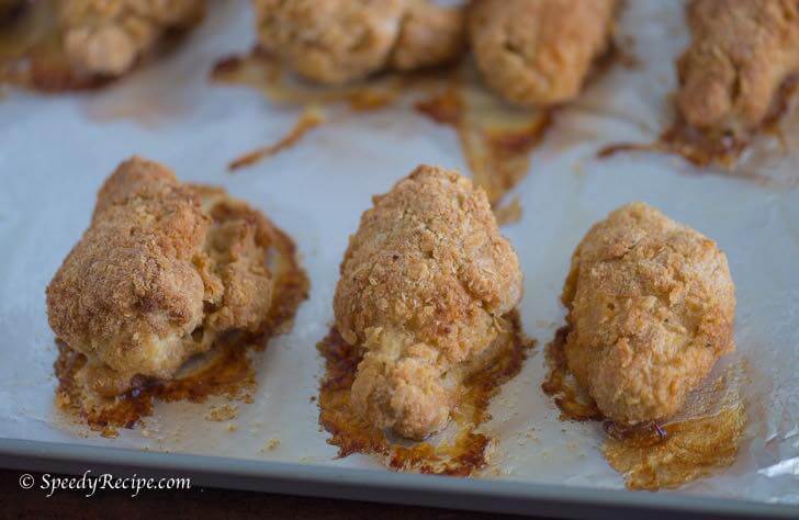 Speedy Crispy Oven Fried Chicken Wings Recipe