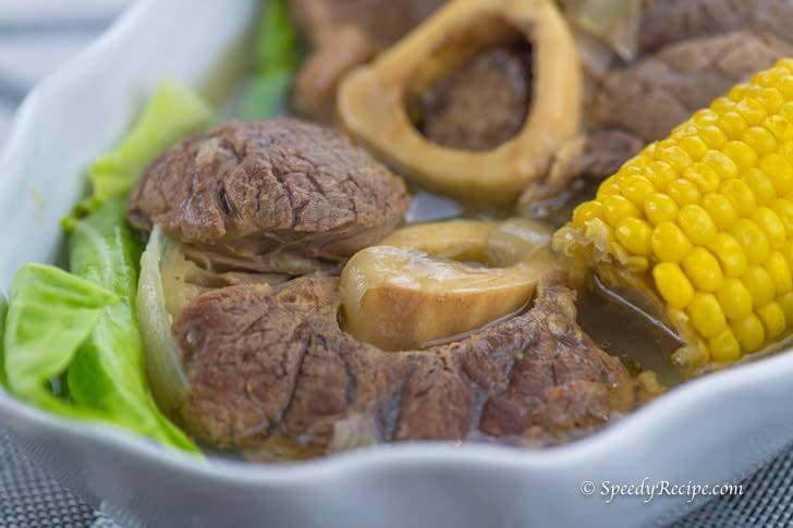 Beef Bulalo (Filipino Beef Shank Soup) - speedyrecipe.com