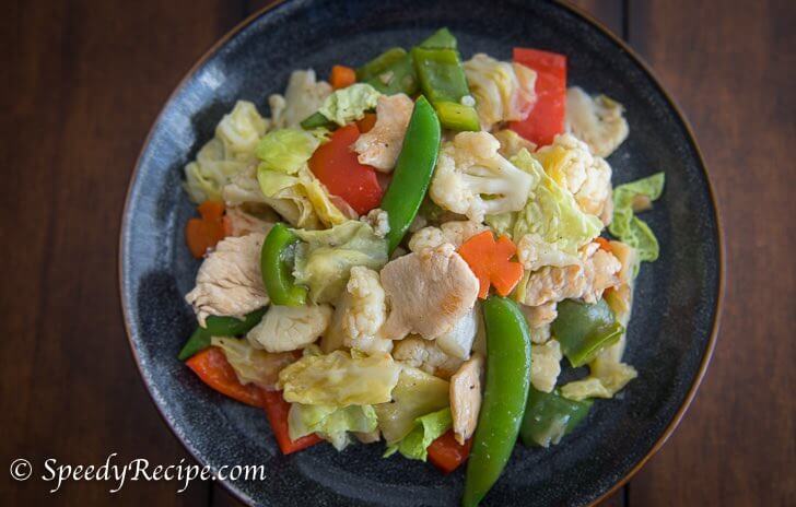 Easy Chicken Chop Suey