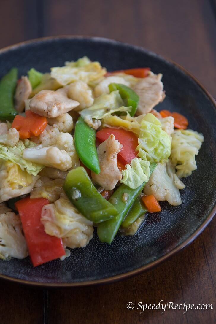 Chicken Chop Suey - speedyrecipe.com