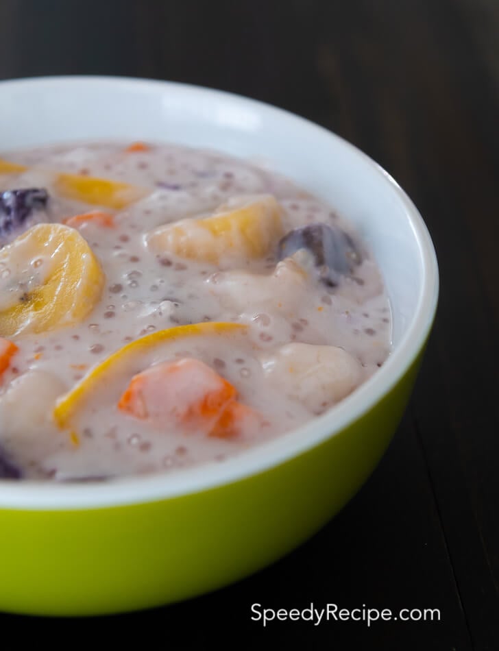 Binignit Ginataang Halo halo Recipe