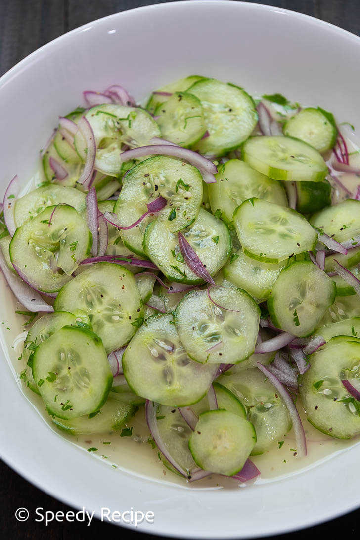 easy cucumber salad recipe