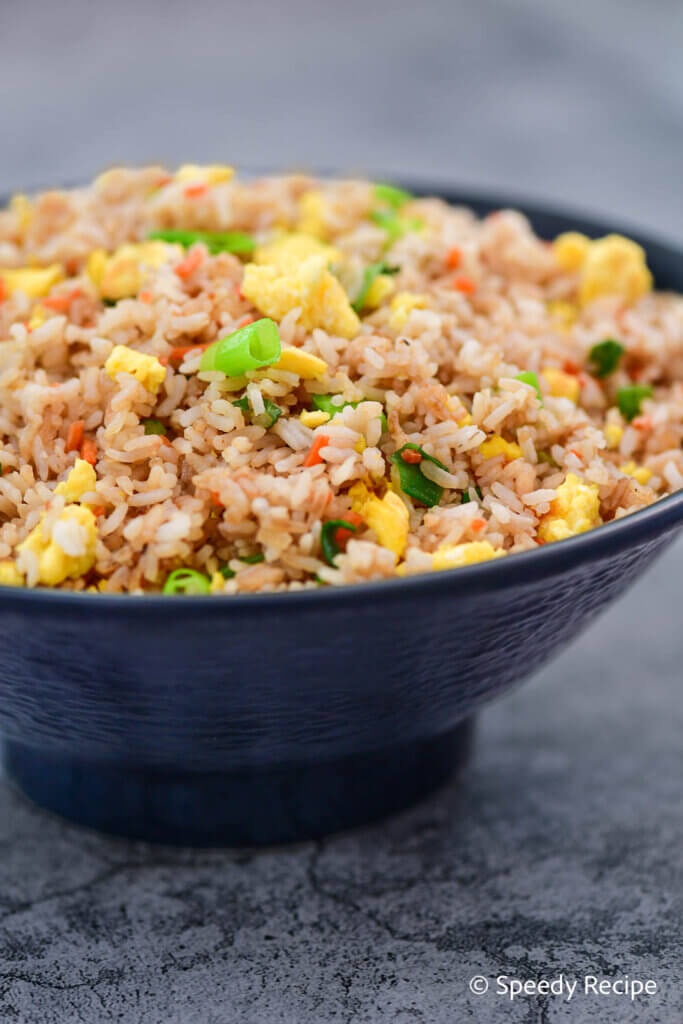 Egg Rice Rice Egg Fried Rice - speedyrecipe.com