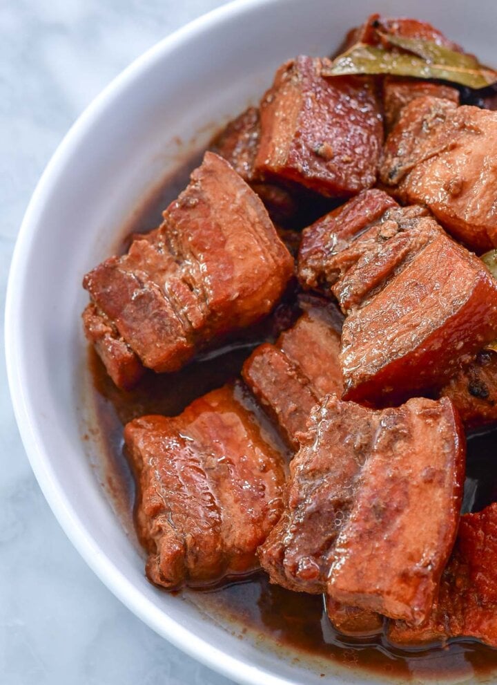 Filipino pork adobo recipe