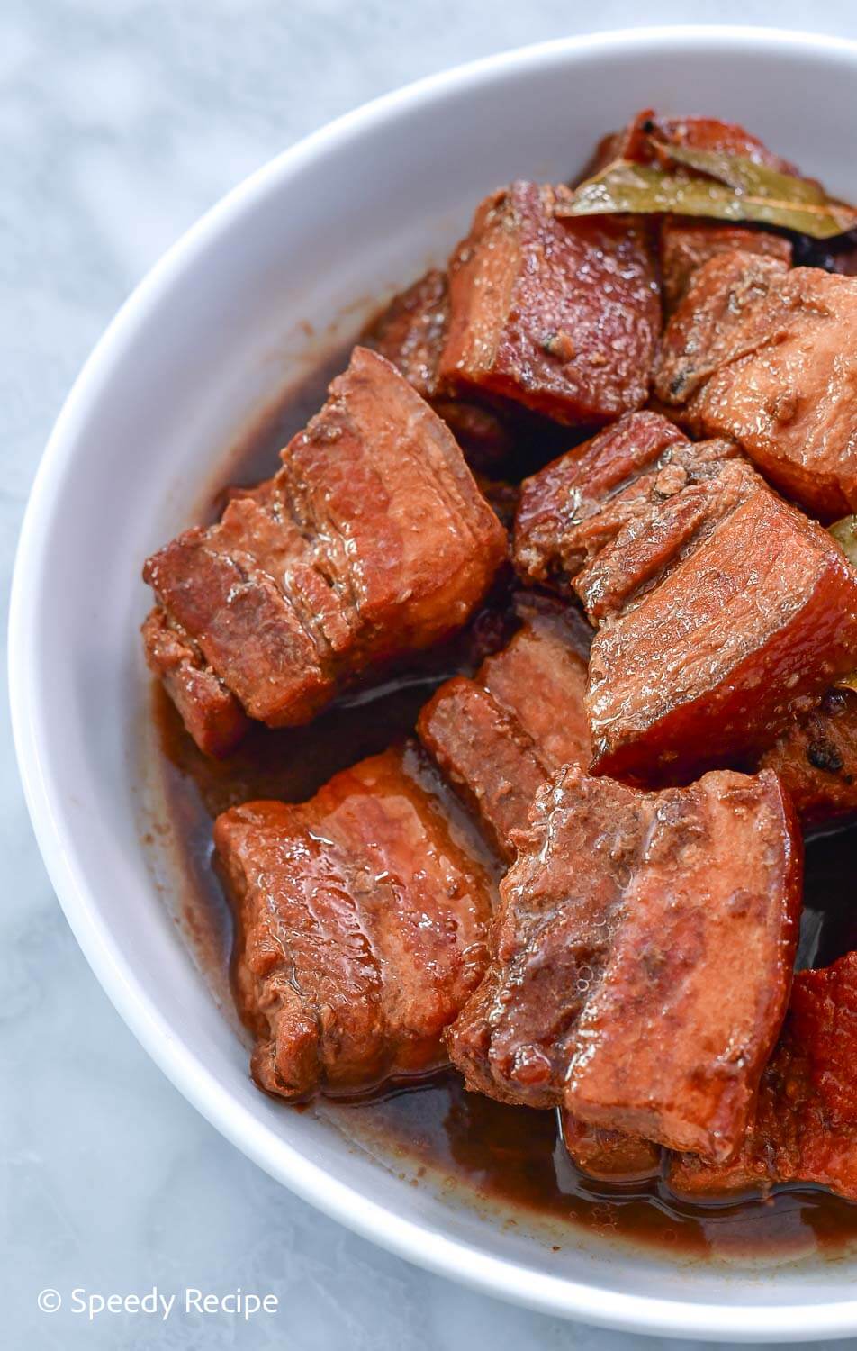 Filipino pork adobo recipe