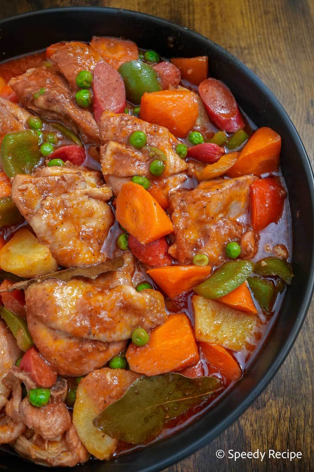 Chicken Afritada