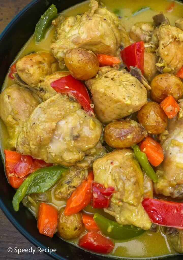 Filipino chicken curry