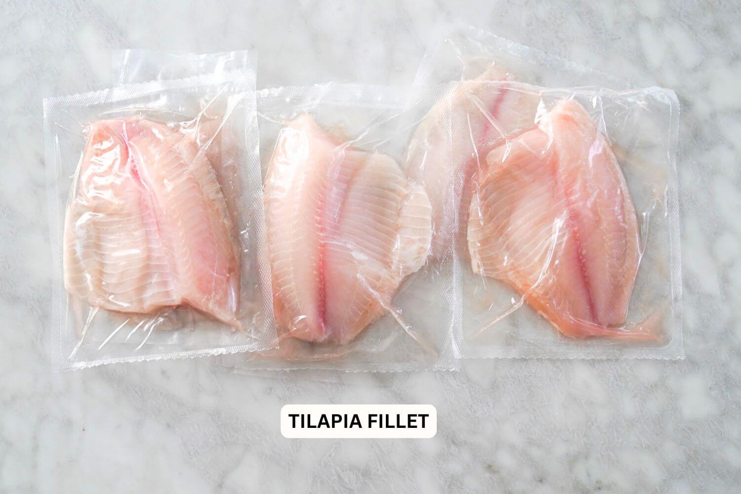 Garlic Butter Baked Tilapia ingredients 2